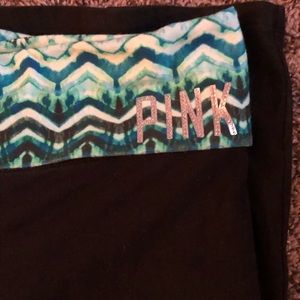 Victoria’s Secret Pink Bling Cotton Yoga Flare